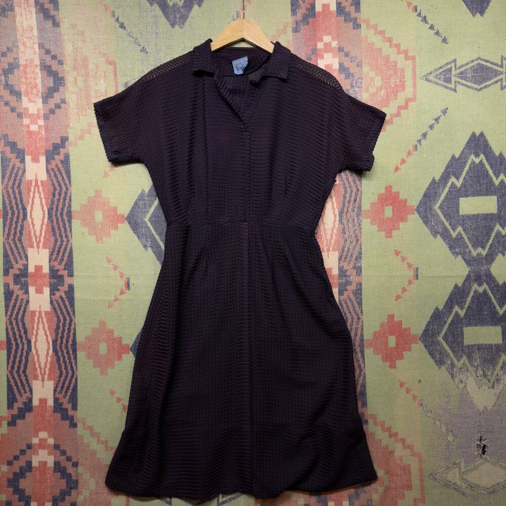 Vintage Westover Purple Knit Dress Size 2 60s